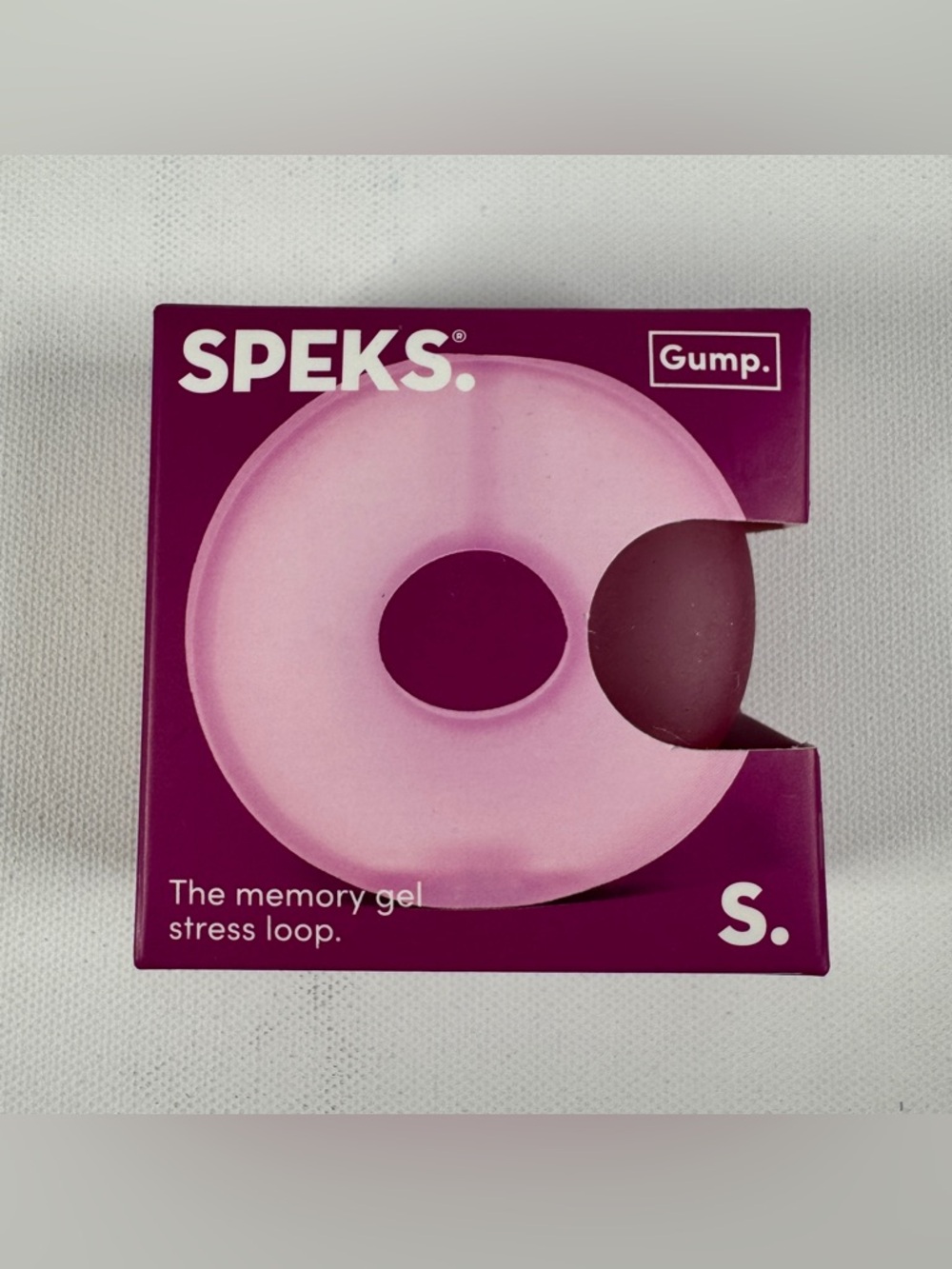 Speks Gump Memory Gel Squeeze ball donut Super Soft Palm Sized Gel Filled